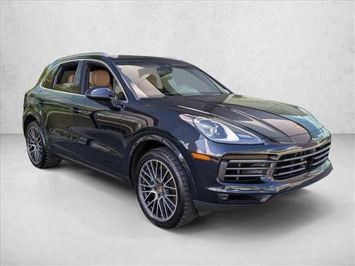 Moonlight Blue Metallic 2023 Porsche Cayenne Platinum Edition