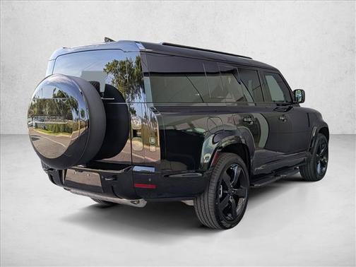 Santorini Black Metallic 2026 Land Rover Defender P400 X-Dynamic SE