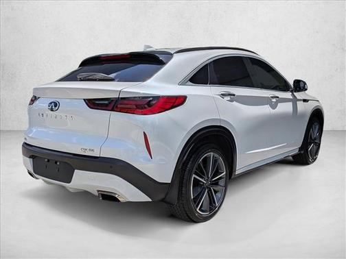 Radiant White 2023 INFINITI QX55 LUXE