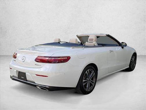 Moonlight White 2023 Mercedes-Benz E-Class 4MATIC