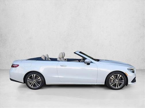 Moonlight White 2023 Mercedes-Benz E-Class 4MATIC