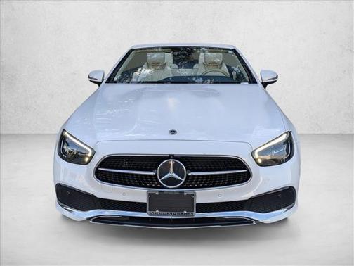Moonlight White 2023 Mercedes-Benz E-Class 4MATIC