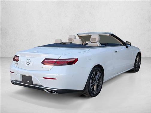 Moonlight White 2023 Mercedes-Benz E-Class 4MATIC