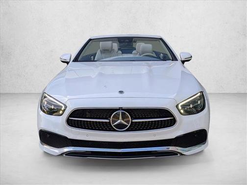 Moonlight White 2023 Mercedes-Benz E-Class 4MATIC