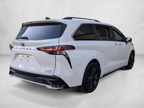 White 2022 Toyota Sienna XSE 7 Passenger