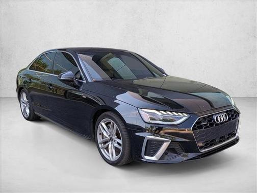 Mythos Black Metallic 2023 Audi A4 45 S line Premium