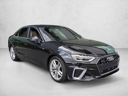 Mythos Black Metallic 2023 Audi A4 45 S line Premium