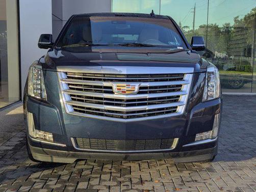 Dark Adriatic Blue Metallic 2019 Cadillac Escalade Platinum