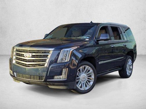 Dark Adriatic Blue Metallic 2019 Cadillac Escalade Platinum