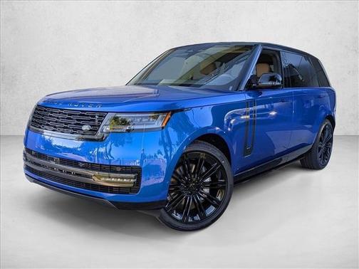 Velocity Blue SV Bespoke Ultra Metallic Gloss 2026 Land Rover Range Rover P400 SE 7 Seat