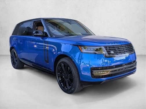 Velocity Blue SV Bespoke Ultra Metallic Gloss 2026 Land Rover Range Rover P400 SE 7 Seat