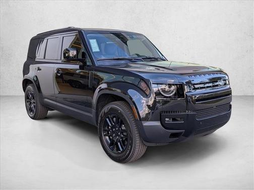 Santorini Black Metallic 2026 Land Rover Defender P300 S