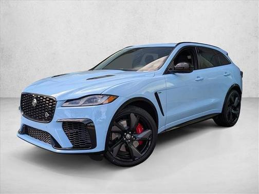 Chalk Blue Gloss 2026 Jaguar F-PACE SVR 575 Final Edition