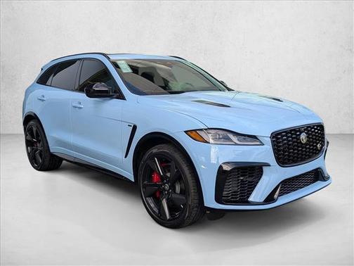 Chalk Blue Gloss 2026 Jaguar F-PACE SVR 575 Final Edition
