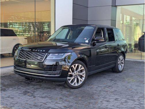 Santorini Black Metallic 2020 Land Rover Range Rover 3.0L V6 Supercharged HSE