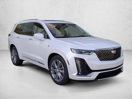 Crystal White Tricoat 2024 Cadillac XT6 Premium Luxury AWD