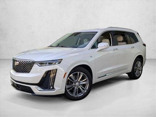 Crystal White Tricoat 2024 Cadillac XT6 Premium Luxury AWD
