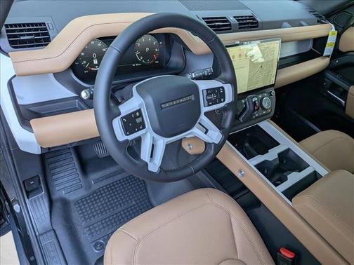 Santorini Black Metallic 2026 Land Rover Defender P300 S