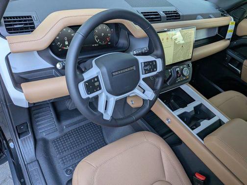 Santorini Black Metallic 2026 Land Rover Defender P300 S