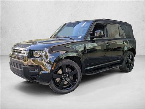Santorini Black Metallic 2026 Land Rover Defender P400 X-Dynamic SE