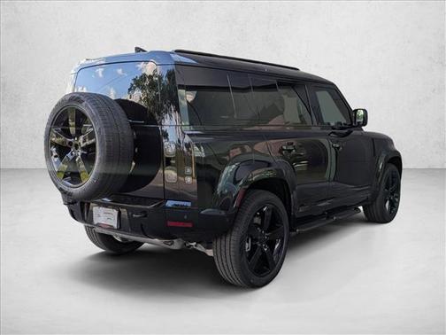 Santorini Black Metallic 2026 Land Rover Defender P400 X-Dynamic SE