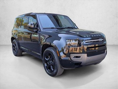 Santorini Black Metallic 2023 Land Rover Defender 110 X-Dynamic SE