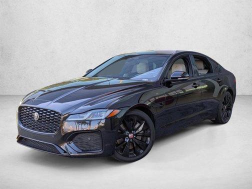 Santorini Black Metallic 2022 Jaguar XF SE P250 RWD Automatic