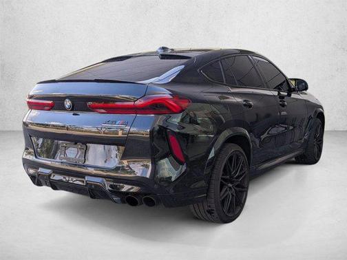 Black Sapphire Metallic 2024 BMW X6 M Sports Activity Coupe
