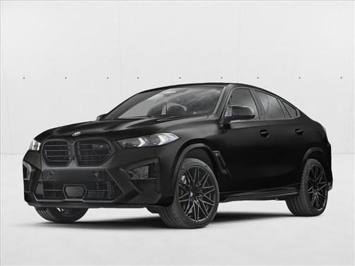 Black Sapphire Metallic 2024 BMW X6 M Sports Activity Coupe