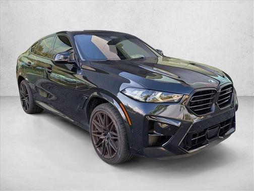 Black Sapphire Metallic 2024 BMW X6 M Sports Activity Coupe