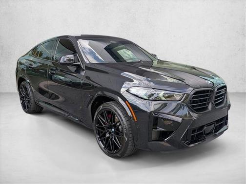 Black Sapphire Metallic 2024 BMW X6 M Sports Activity Coupe