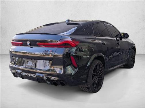 Black Sapphire Metallic 2024 BMW X6 M Sports Activity Coupe