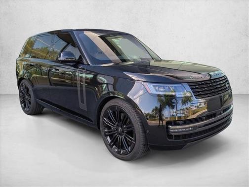 Santorini Black Metallic 2025 Land Rover Range Rover P530 SE