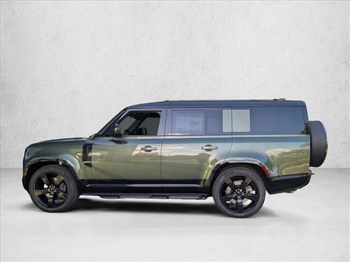 Woolstone Green Metallic 2026 Land Rover Defender P400 X-Dynamic SE