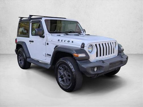 Bright White Clearcoat 2023 Jeep Wrangler Sport