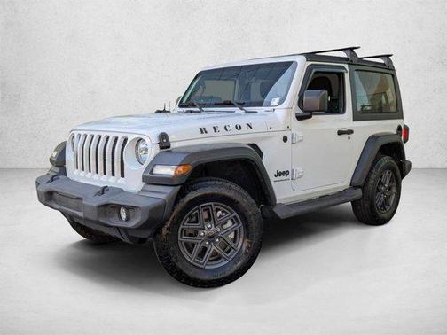Bright White Clearcoat 2023 Jeep Wrangler Sport
