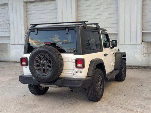 Bright White Clearcoat 2023 Jeep Wrangler Sport