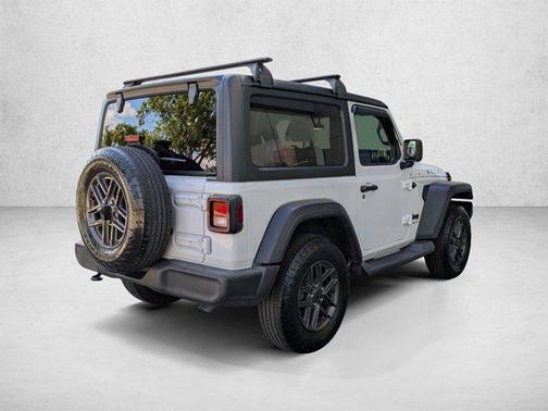 Bright White Clearcoat 2023 Jeep Wrangler Sport