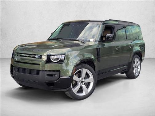 Woolstone Green Metallic 2026 Land Rover Defender X-Dynamic SE