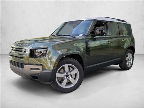 Woolstone Green Metallic 2026 Land Rover Defender P300 S