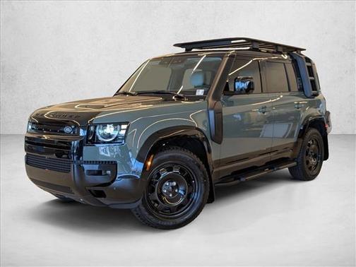 Keswick Green Metallic 2026 Land Rover Defender P400 Trophy Edition Keswick