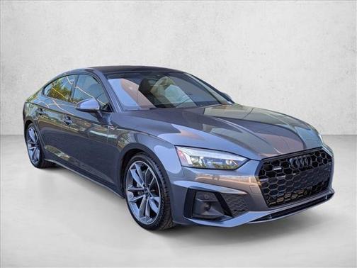 Daytona Gray Pearl Effect 2024 Audi A5 Sportback 45 S Line Premium