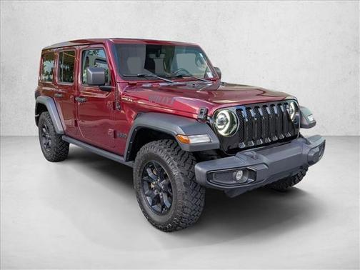 Snazzberry Pearlcoat 2021 Jeep Wrangler Willys