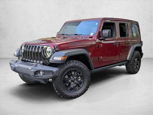 Snazzberry Pearlcoat 2021 Jeep Wrangler Willys