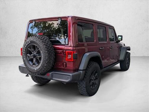 Snazzberry Pearlcoat 2021 Jeep Wrangler Willys