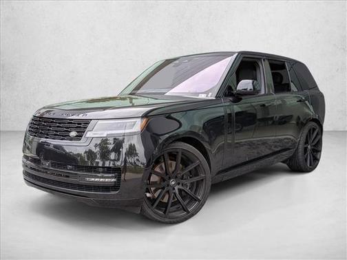 Black 2023 Land Rover Range Rover P530 SE