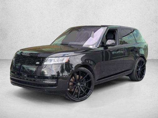 Black 2023 Land Rover Range Rover P530 SE