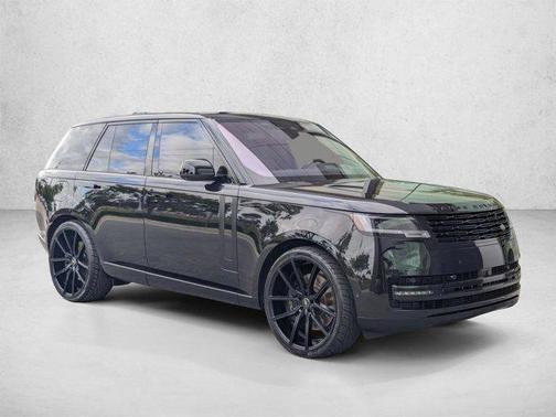 Black 2023 Land Rover Range Rover P530 SE