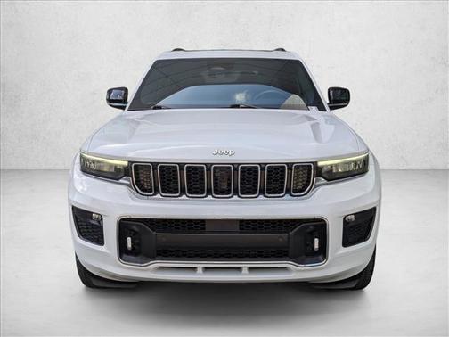 Bright White Clearcoat 2021 Jeep Grand Cherokee L Overland