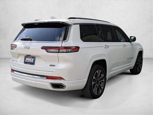 Bright White Clearcoat 2021 Jeep Grand Cherokee L Overland